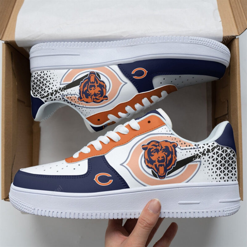 Chicago Bears Custom Sneakers Football Air Force 1 Shoes