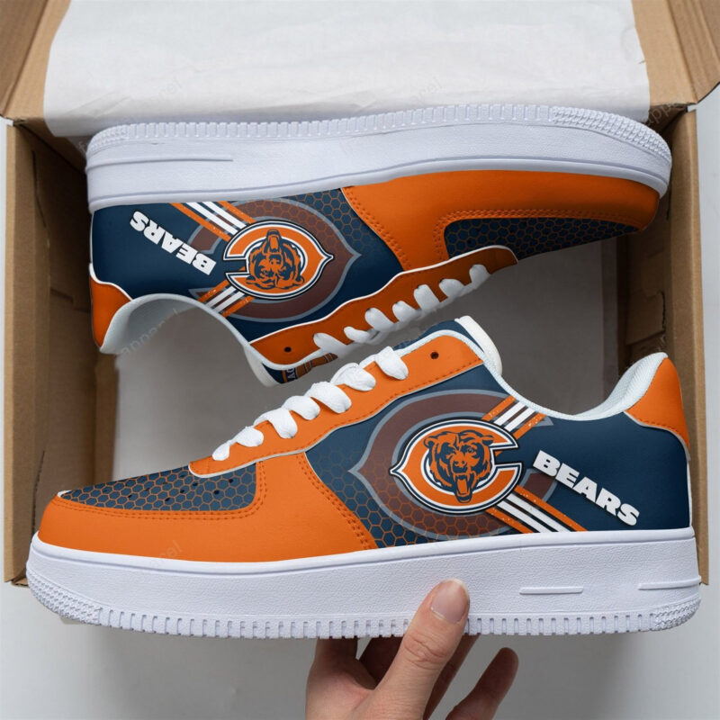 Chicago Bears Custom Sneakers Football Air Force 1 Shoes