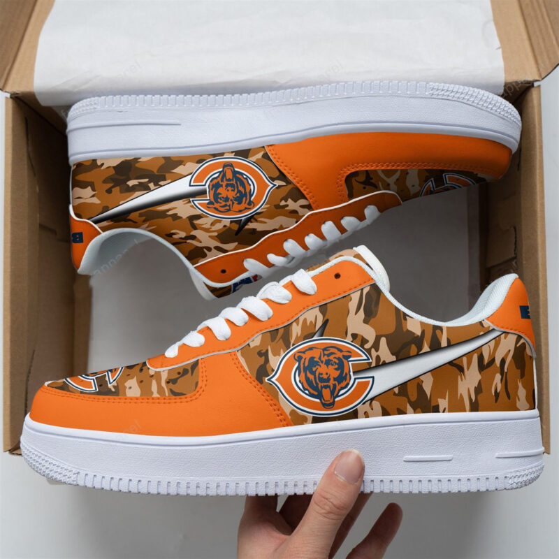 Chicago Bears Custom Sneakers Football Air Force 1 Shoes