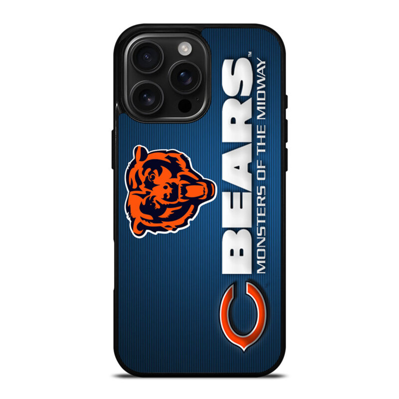 CHICAGO BEARS iPhone 16 Pro Max Case Cover
