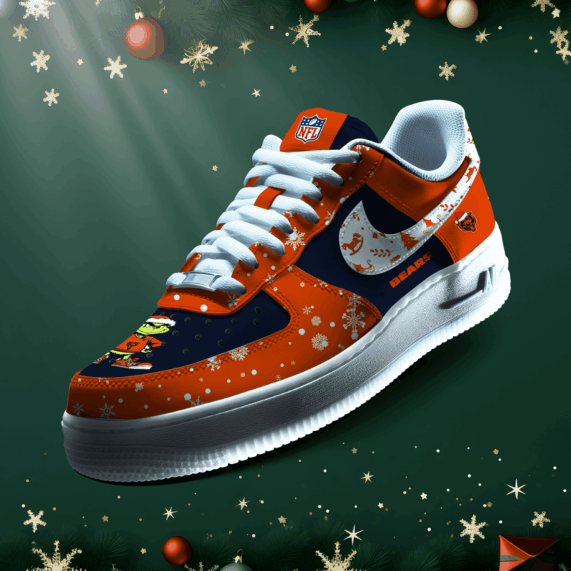 Chicago Bears | New Air Force 1 Collection - Christmas - Gift Nest World