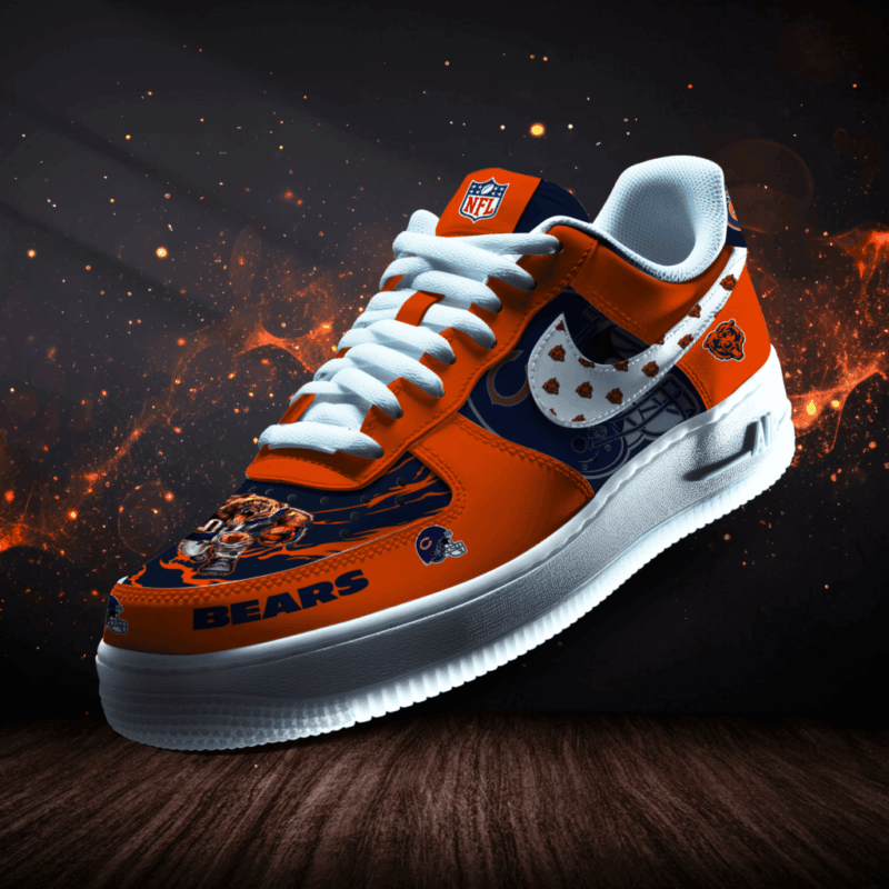 Chicago Bears | New Collection Trending Air Force 1 Mascot - Gift Nest World