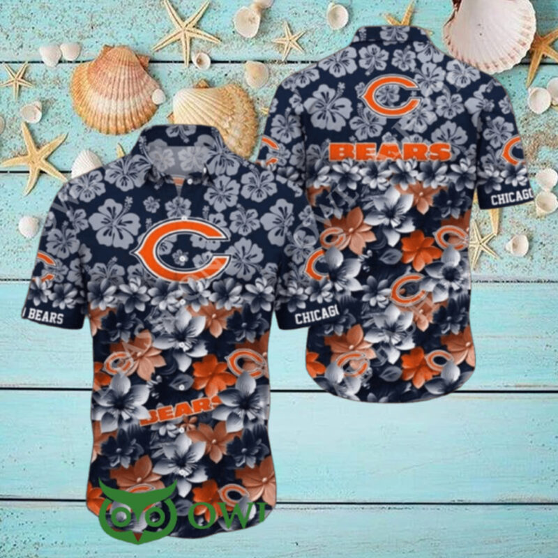 Chicago Bears NFL Floral Hawaiian Shirt Trending Summer, hoodie, sweater, long sleeve and tank top
