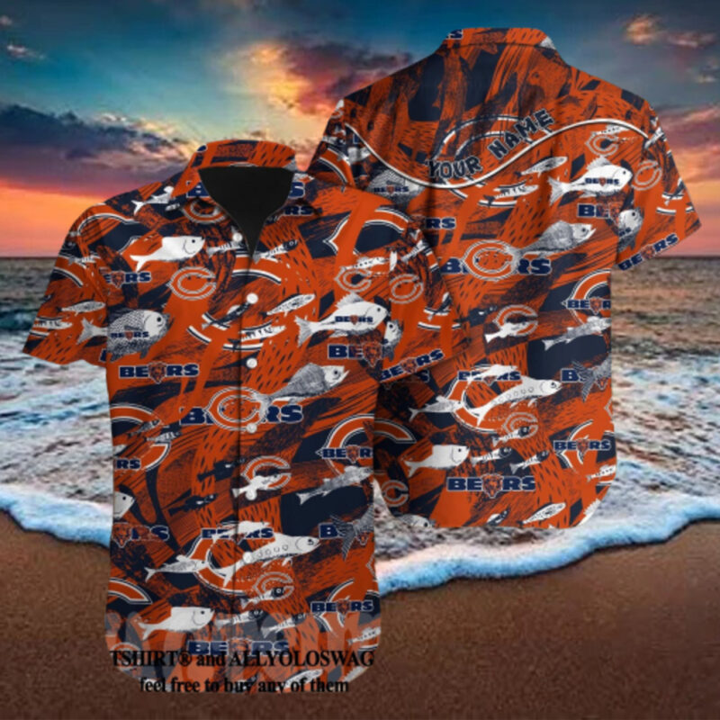 Chicago Bears NFL For Fan All Over Print Hawaiian Aloha Shirt, hoodie, sweater, long sleeve and tank top