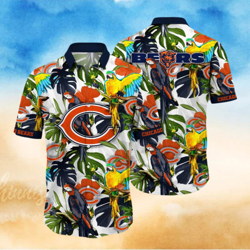 Chicago Bears NFL Hawaiian Shirt Starry Nightstime Aloha Shirt, hoodie, sweater, long sleeve and tank top