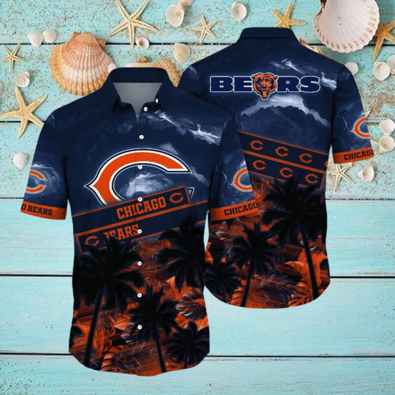 Chicago Bears NFL Hawaiian Shirt Sun Kissed Aloha Shirt, hoodie, sweater, long sleeve and tank top