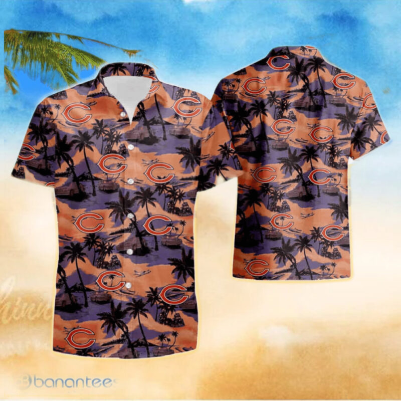 Chicago Bears Nfl Tommy Bahama Hawaiian Shirt And Shorts 2023 Happy Summer Gift For Fans, hoodie, sweater, long sleeve and tank top