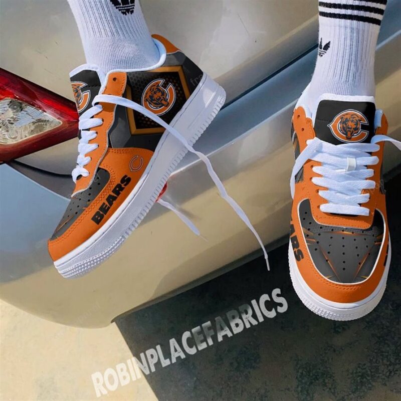 [Limited] Chicago Bears Football Air Force 1 Shoes - Custom Sneakers 194RB-NAF