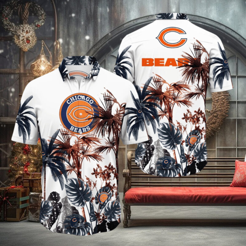 NFL Chicago Bears Hawaii Shirt Palm Tree Aloha Shirt For Fans, hoodie, sweater, long sleeve and tank top