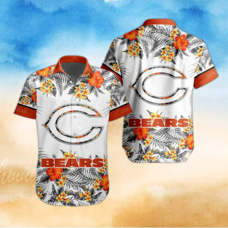 NFL Chicago Bears Hawaiian Shirt Special Floral Tropical Team Spirit, hoodie, sweater, long sleeve and tank top