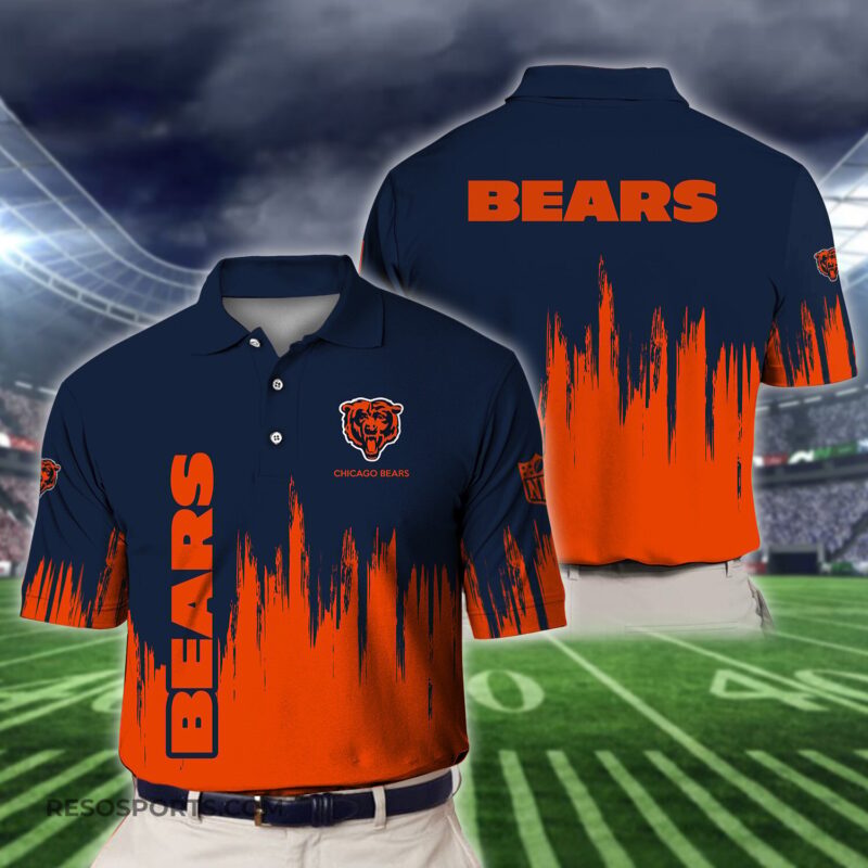 Sportswearmerch Chicago Bears NFL Polo Shirt For Fans - Sportswearmerch