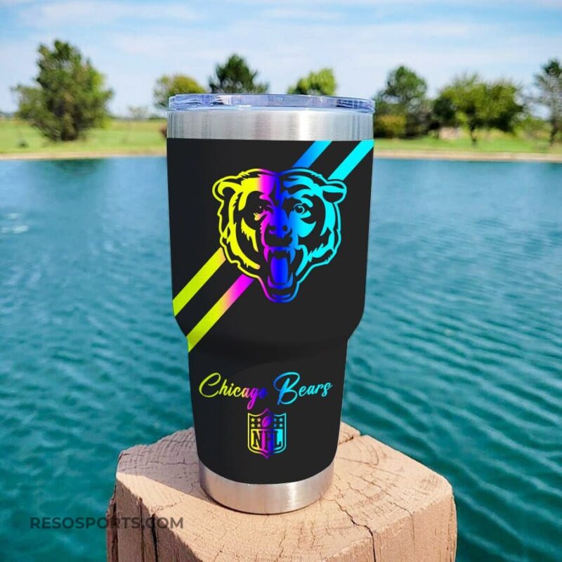 Sportswearmerch Chicago Bears NFL Tumbler 30Oz For Fans - Sportswearmerch