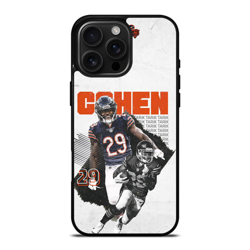 TARIK COHEN CHICAGO BEARS 2 iPhone 16 Pro Max Case