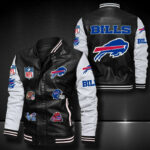 Buffalo Bills Leather Bomber Jacket 554