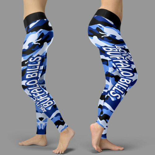 Camo Sporty Trending Fashion Fabulous Buffalo Bills Leggings