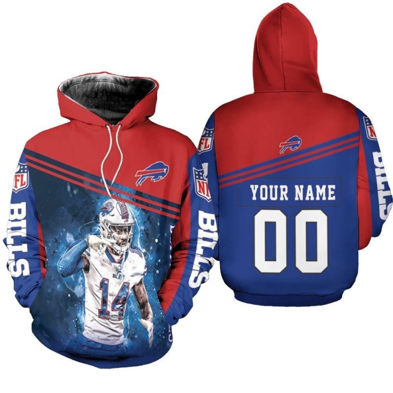 14 Stefon Diggs 14 Buffalo Bills Great Player 2022 Season Personalize