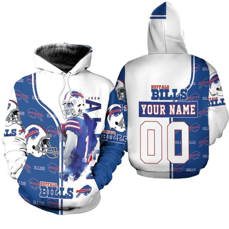 17 Josh Allen 17 Buffalo Bills Great Player 2022 Personalized 3D All