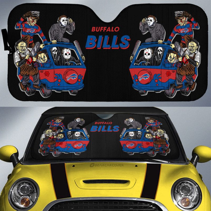 Buffalo Bills Car Sunshade Custom Car Accessories