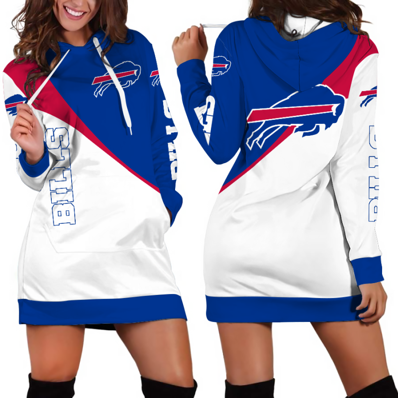 Buffalo Bills Hoodie Dress style#1 gift for Women