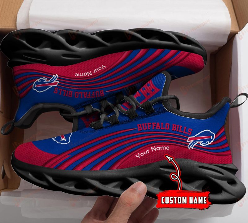 Buffalo Bills NFL Personalized Max Soul Shoes