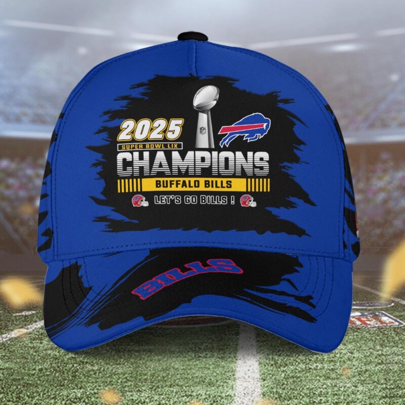 Buffalo Bills 2025 Super Bowl LIX Champions Hat