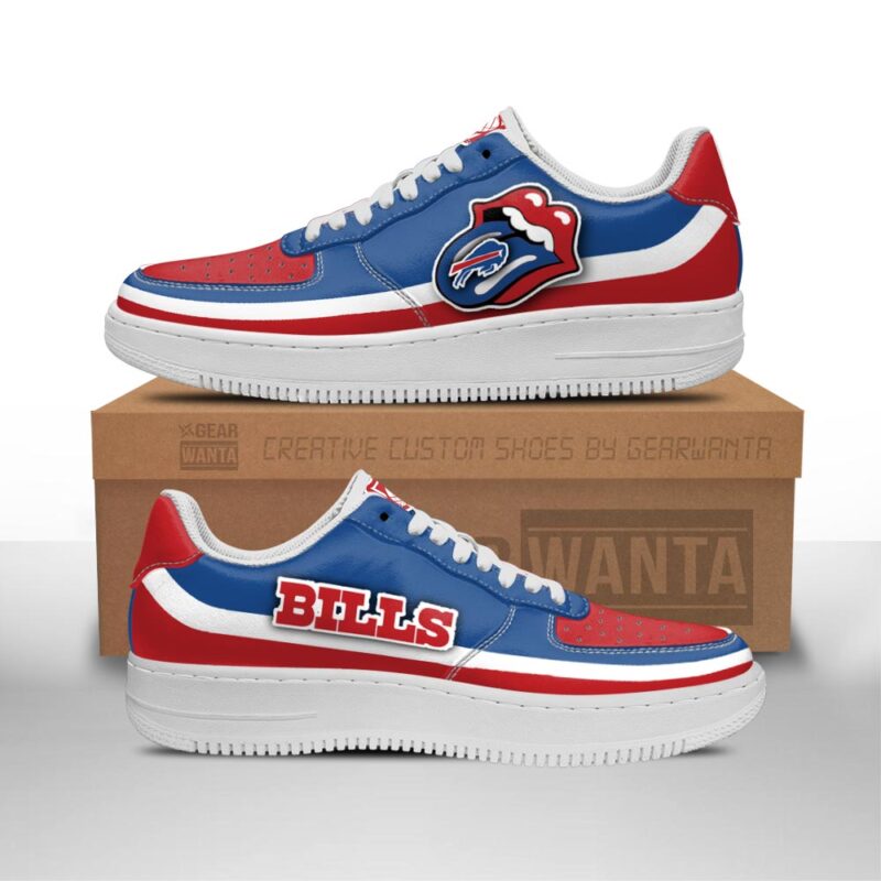 Buffalo Bills Air Sneakers Custom Force Shoes Sexy Lips For Fans