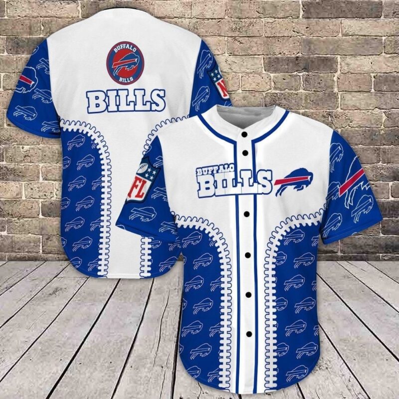 Buffalo Bills Baseball Jersey 2