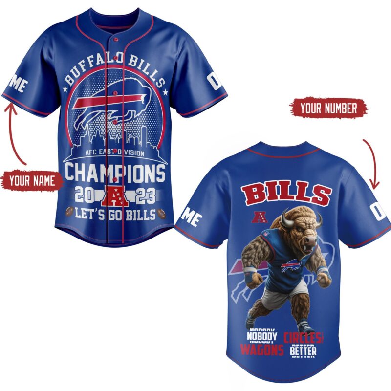 Buffalo Bills Baseball Jersey For Fans