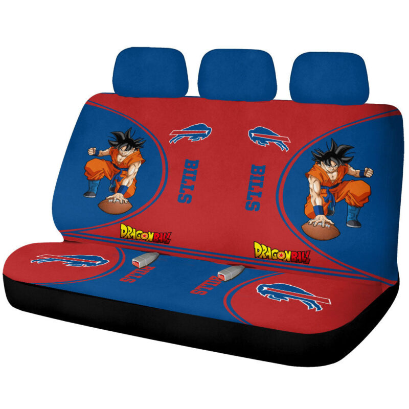 Buffalo Bills Car Back Seat Covers Custom Car Accessories For Fans