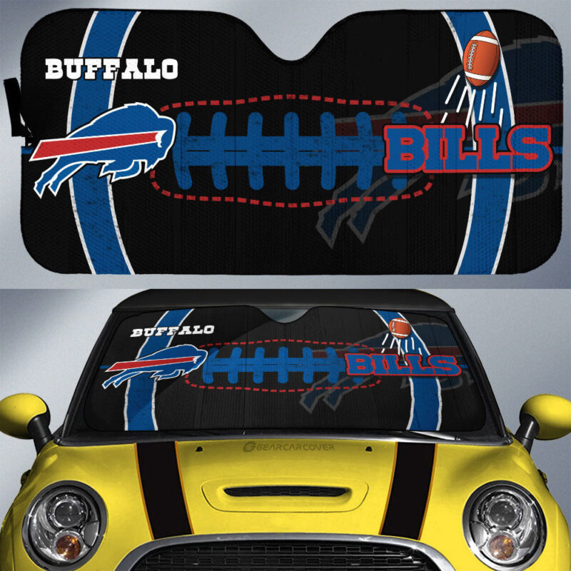 Buffalo Bills Car Sunshade Custom Car Accessories