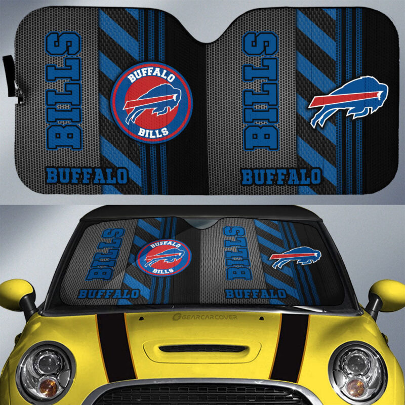 Buffalo Bills Car Sunshade Custom Car Accessories