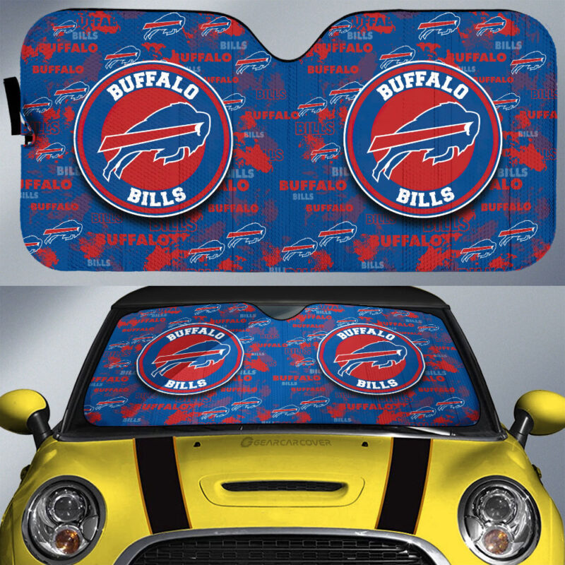 Buffalo Bills Car Sunshade Custom Car Accessories