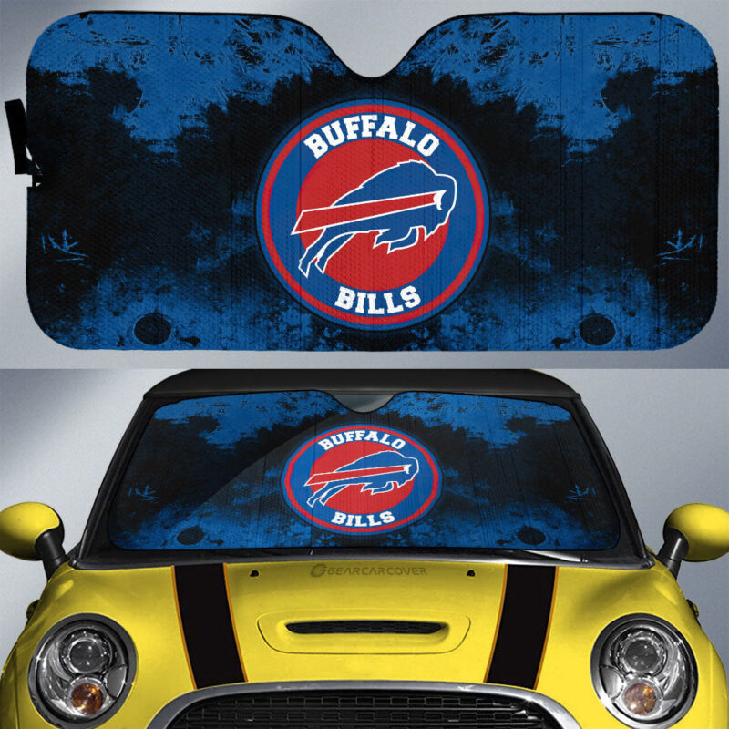 Buffalo Bills Car Sunshade Custom Car Accessories