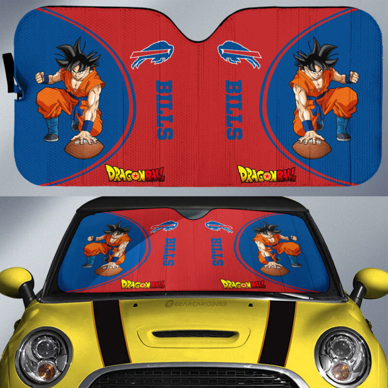 Buffalo Bills Car Sunshade Custom Car Accessories For Fans