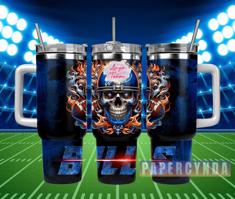 Buffalo Bills Custom Stanley Cup 40 oz 20 oz Tumbler With Handle