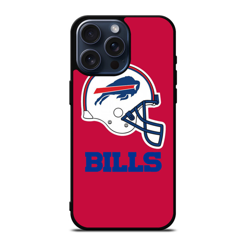 BUFFALO BILLS HELMET iPhone 15 Pro Max Case Cover