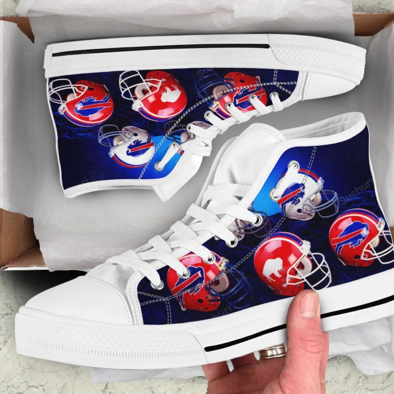 Buffalo Bills Helmets High Top Shoes