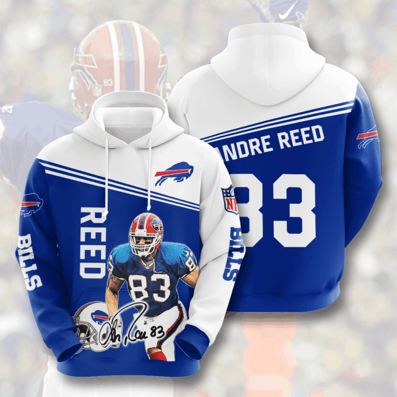 Buffalo Bills Hoodie 3D Andree Reed