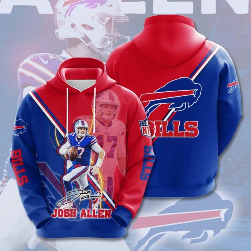 Buffalo Bills Josh Allen Best Player Hoodie 3D