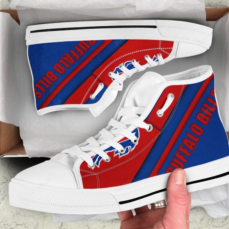 Buffalo Bills Logo v15 High Top Shoes
