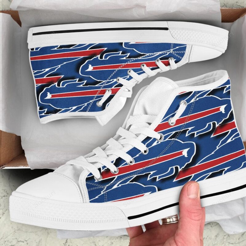 Buffalo Bills Logo v16 High Top Shoes