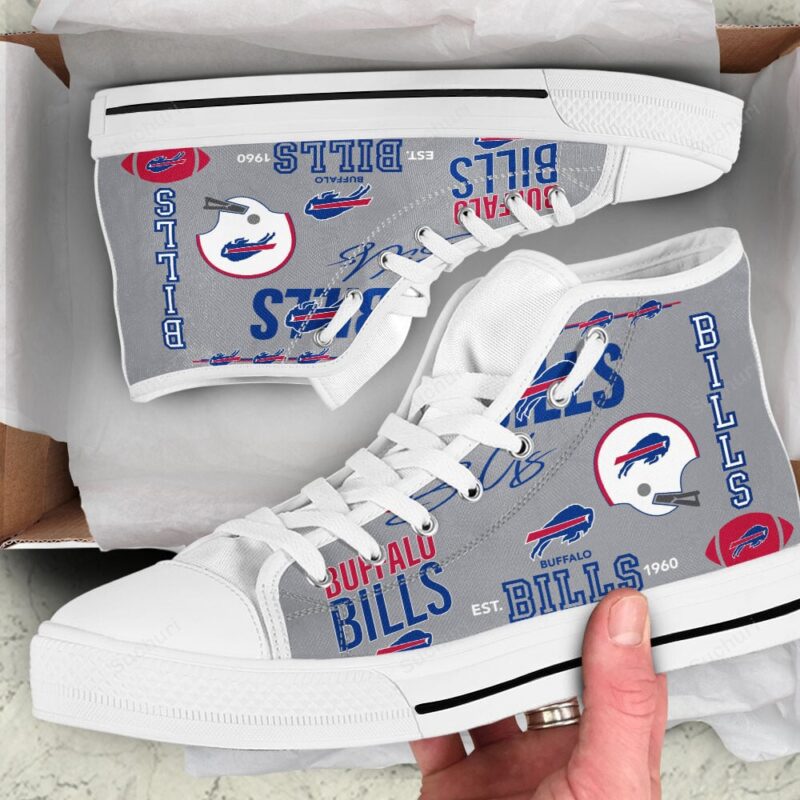 Buffalo Bills Logo v19 High Top Shoes