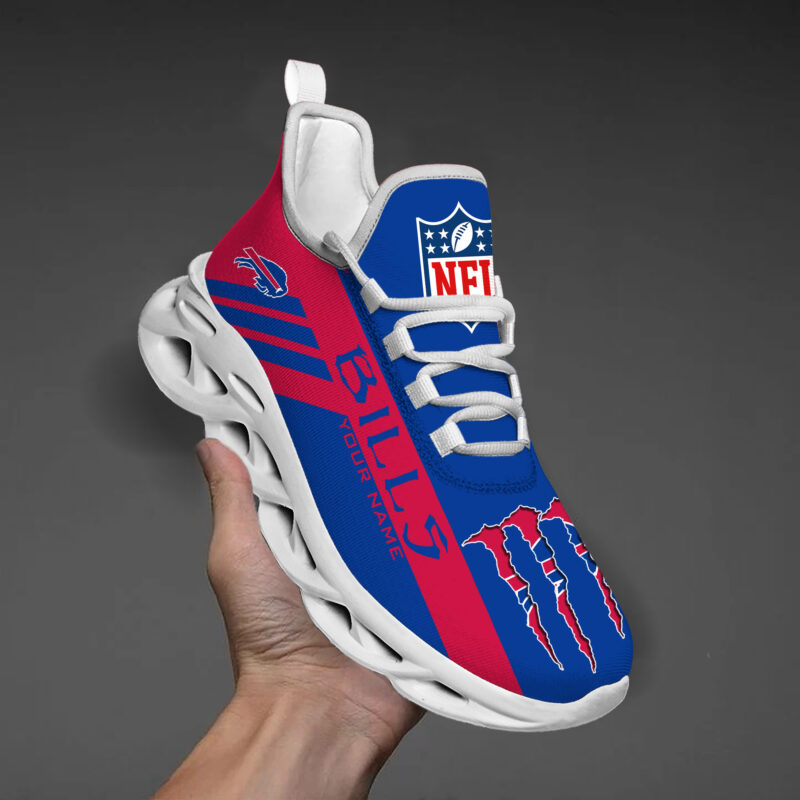 Buffalo Bills NFL Clunky Max Soul Shoes Personalized