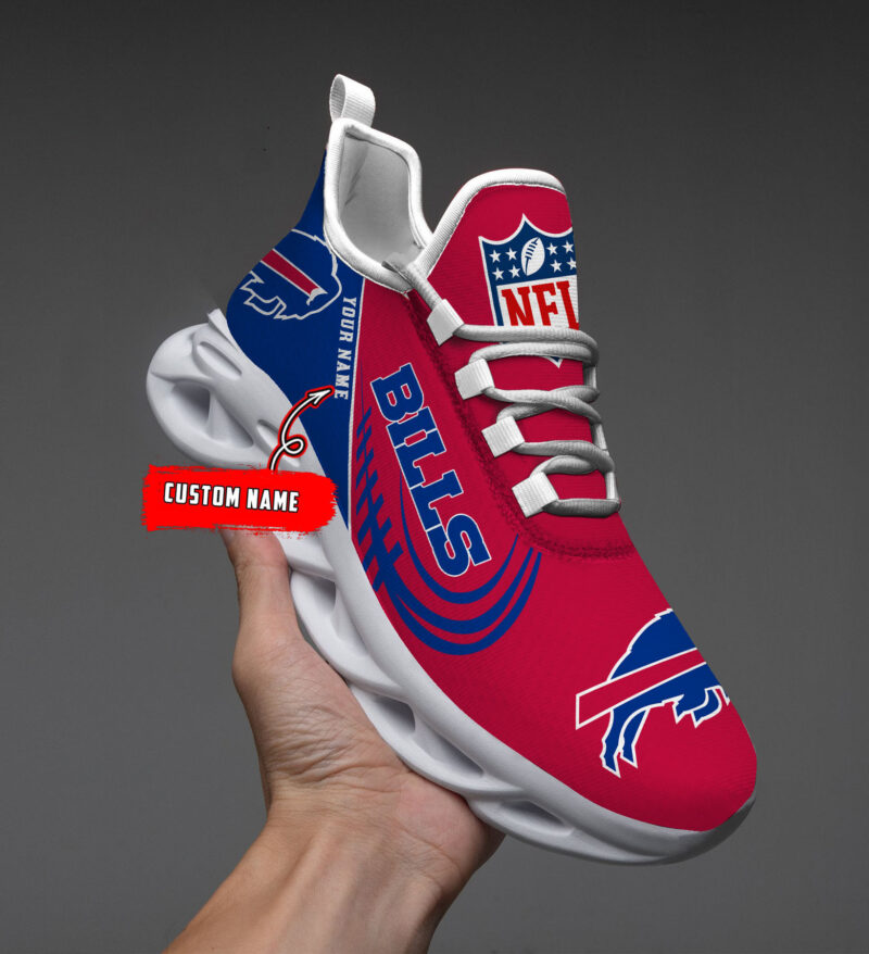 Buffalo Bills NFL Clunky Max Soul Shoes Personalized