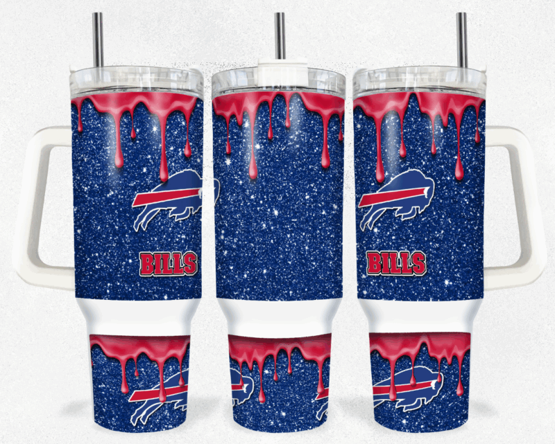 Buffalo Bills NFL Custom Stanley Cup 40 oz 30 oz Tumbler With Handle | StormMerch