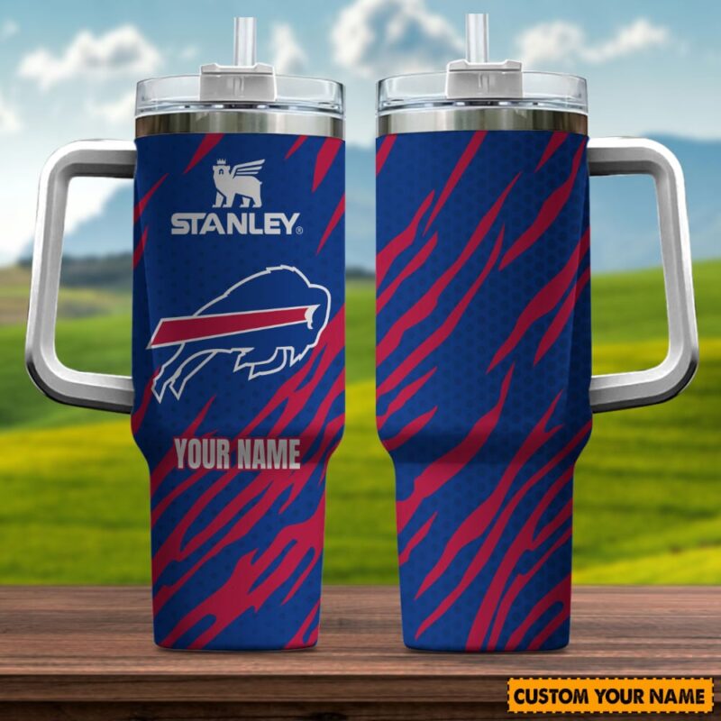 Buffalo Bills NFL Custom Stanley Cup 40 oz 30 oz Tumbler With Handle | StormMerch