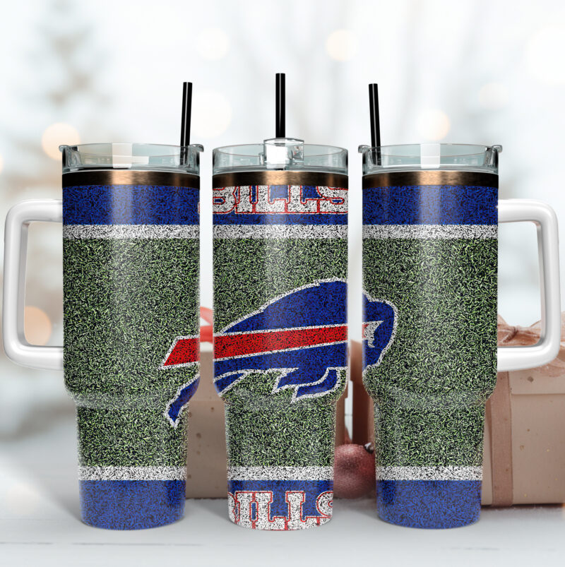 Buffalo Bills NFL Custom Stanley Cup 40 oz 30 oz Tumbler With Handle | StormMerch
