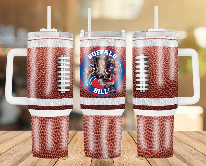 Buffalo Bills NFL Custom Stanley Cup 40 oz 30 oz Tumbler With Handle | StormMerch
