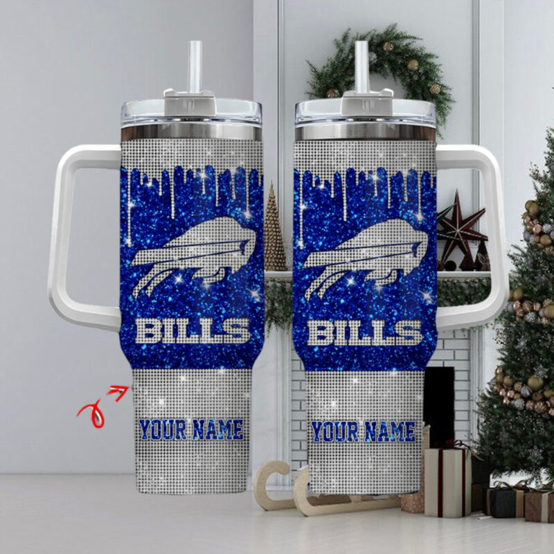 Buffalo Bills NFL Custom Stanley Cup 40 oz 30 oz Tumbler With Handle | StormMerch
