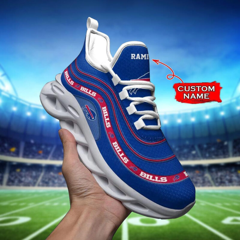 Buffalo Bills NFL Personalized Max Soul Shoes